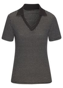 Vivance Ženy Tričko tmavě &scaron;ed&aacute; / čern&aacute; M