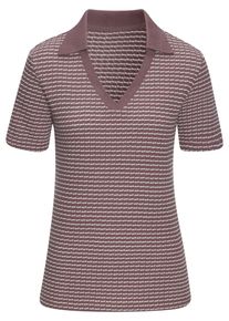 Vivance Ženy Tričko tmavě hněd&aacute; / př&iacute;rodn&iacute; b&iacute;l&aacute; S/M