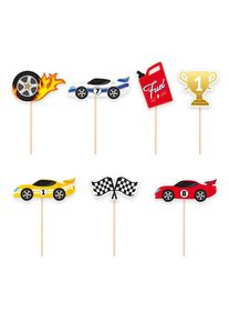 Z�pichy na cupcakes z�vodn� auta 7 ks