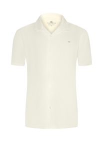 Velk&eacute; Velikosti - Fynch-Hatton - Pleten&aacute; ko&scaron;ile s kr&aacute;tk&yacute;m ruk&aacute;vem z bavlny s resortn&iacute;m l&iacute;mcem, extra dlouh&aacute; - XLT - B&iacute;l&aacute;