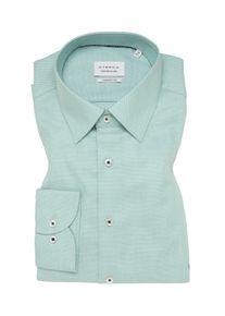 Velk&eacute; Velikosti - Eterna - Extra dlouh&aacute; ko&scaron;ile z Dynamic Cotton s decentn&iacute; strukturou, Comfort Fit - 47 - Zelen&aacute;