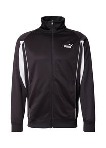 Puma Muži Sportovn&iacute; bunda čern&aacute; / b&iacute;l&aacute; XL
