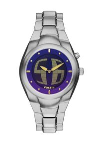 Fossil Muži Analogov&eacute; hodinky 'BIG TIC' indigo / zlatě žlut&aacute; / stř&iacute;brn&aacute; One Size