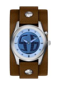 Fossil Muži Analogov&eacute; hodinky 'ARCHIVAL BIG TIC' světlemodr&aacute; One Size