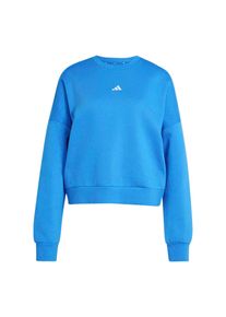 adidas Sportswear Ženy Sportovn&iacute; mikina azurov&aacute; / b&iacute;l&aacute; XS