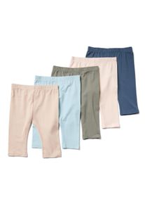 Tchibo - Dětsk&eacute; 3/4 leg&iacute;ny - pro miminko - vel. 50/56 - barva: modr&aacute;