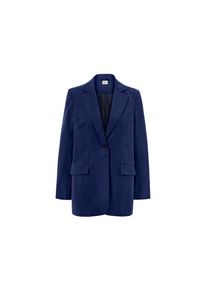 Tchibo - Tkan&yacute; blejzr - pro ženy - vel. 36 - barva: modr&aacute;