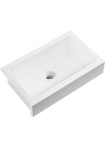 Sapho ARYA keramick&yacute; dřez 86x55,5 cm, b&iacute;l&aacute;