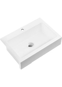 SAPHO ARYA keramick&yacute; dřez s otvorem pro baterii 86x62 cm, b&iacute;l&aacute; 50186