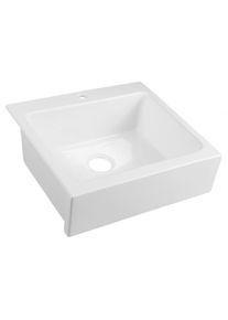 SAPHO ARYA keramick&yacute; dřez 66x62cm, b&iacute;l&aacute;