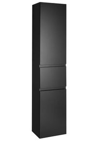 aqua-line AQUALINE ALTAIR vysok&aacute; skř&iacute;ňka s ko&scaron;em 40x184x31cm, čern&aacute; mat AI685