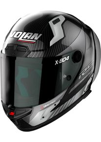 Nolan X-804 RS Ultra Carbon Hot Lap, full face helmet , color: Black/Grey , size: M