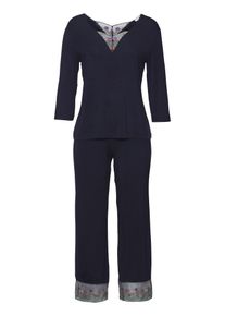 Lascana Ženy Pyžamo nočn&iacute; modr&aacute; / mix barev M