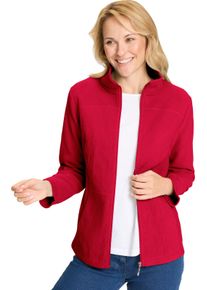 Damske Fleecov&aacute; bunda s tvaruj&iacute;c&iacute;mi &scaron;vy červen&aacute; ,velikost 38