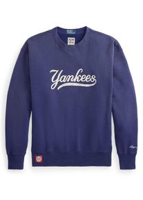 Velk&eacute; Velikosti - Polo Ralph Lauren - Mikina z kolekce MLB s v&yacute;&scaron;ivkou New York Yankees - 4XL - N&aacute;mořnick&aacute; Modr&aacute;