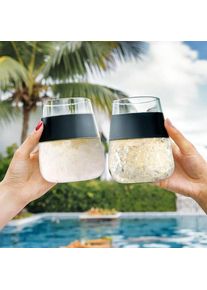 Chladic&iacute; sklenice na v&iacute;no (2 kusy)