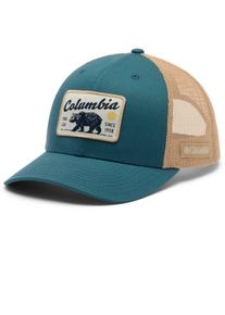 Velk&eacute; Velikosti - Columbia - Outdoorov&aacute; snapback k&scaron;iltovka se s&iacute;ťovanou zadn&iacute; č&aacute;st&iacute; - 0 - Petrol