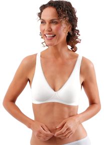 Triumph Damske Podprsenka bez kostic s tvarovan&yacute;mi ko&scaron;&iacute;čky b&iacute;l&aacute; ,velikost 90D