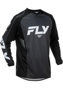 Fly Racing F-16, jersey , color: Black/White , size: 4XL