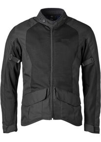GMS-Moto FiftySix.7 Long, mesh jacket , color: Black , size: XXL