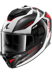 SHARK Spartan GT Pro Carbon Mekarium, full face helmet , color: Black/White/Red , size: XXL