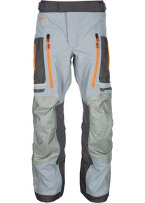 Klim Carlsbad, textile pants Gore-Tex , color: Light Blue/Dark Grey/Orange , size: 40