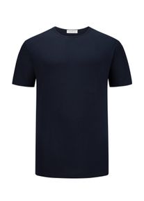 Velk&eacute; Velikosti - Phil Petter - Tričko z kvalitn&iacute; směsi visk&oacute;zy a streče - 4XL - N&aacute;mořnick&aacute; Modr&aacute;