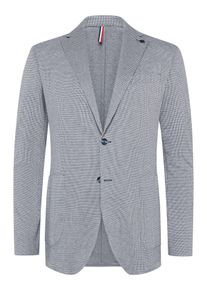 Velk&eacute; Velikosti - HECHTER PARIS - Jednořad&eacute; sako ze směsi bavlny s klopami - 29 - Modr&aacute;