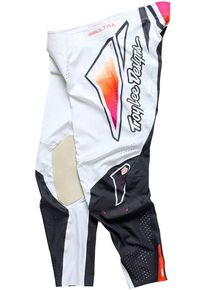 Troy Lee Designs SE Ultra Proton, textile pants , color: White/Black/Orange/Purple , size: 30