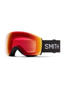Smith SKYLINE XL | Lyžařsk&eacute; br&yacute;le unisex | Obruba: Plast Čern&aacute; | Barva čoček: Oranžov&aacute; Zrcadlov&eacute; Oranžov&eacute;