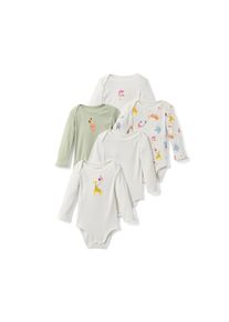 Tchibo - Rostouc&iacute; body pro miminka - pro miminko - vel. 98/104 - barva: b&iacute;l&aacute;/s potiskem