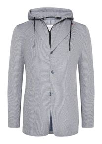 Velk&eacute; Velikosti - Roy Robson - Hybridn&iacute; sako s odn&iacute;matelnou kapuc&iacute; - 106 - Světle &scaron;ed&aacute;