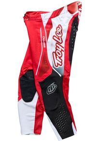 Troy Lee Designs SE Pro Salvo, textile pants , color: Red/White/Black , size: 32