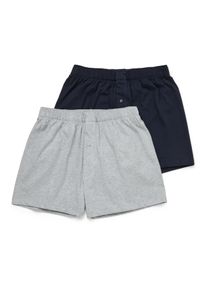 Tchibo - Žerzejov&eacute; boxerky - pro muže - vel. M/5 - barva: modr&aacute;