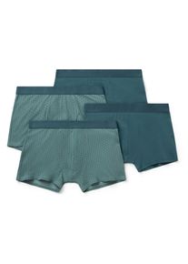 Tchibo - Boxerky - pro muže - vel. L/6 - barva: modr&aacute;/s potiskem