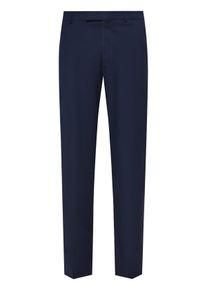 Velk&eacute; Velikosti - JOOP! - L&aacute;tkov&eacute; kalhoty z elastick&eacute; směsi střižn&iacute; vlny - 64 - Modr&aacute;