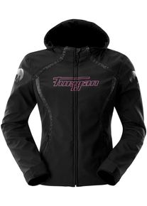 Furygan Skye, textile jacket waterproof women , color: Black/Pink , size: M