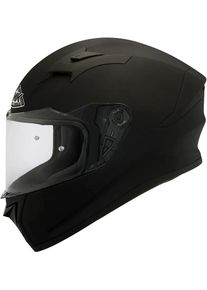 SMK Stellar Solid, full face helmet , color: Matt-Black , size: S