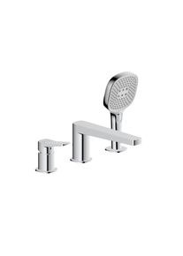 KFA Baterie Malaga, vanov&aacute;, 3-d&iacute;ln&aacute; stoj&iacute;c&iacute;, chrom 4525-210-00