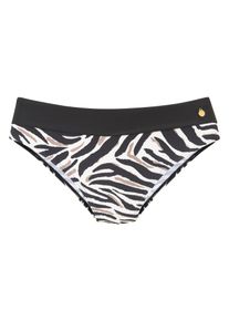 Lascana Ženy Spodn&iacute; d&iacute;l plavek kr&eacute;mov&aacute; / režn&aacute; / b&iacute;l&aacute; 34