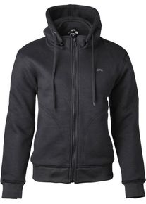GMS-Moto Panda Neo Hoodie, textile jacket women , color: Black , size: 5XL