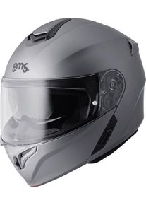 GMS-Moto Aperio, flip up helmet , color: Matt-Grey , size: XL