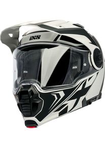 iXS Venture 1.0 MIPS, flip up helmet , color: Matt Light Grey/Dark Grey/Black , size: M