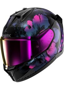 SHARK D-Skwal 3 Mayfer, full face helmet , color: Black/Violet , size: L