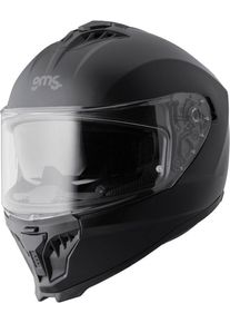 GMS-Moto Gelero Solid, full face helmet , color: Matt-Black , size: L