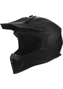 GMS-Moto Fortis Solid, motocross helmet , color: Matt-Black , size: XXL