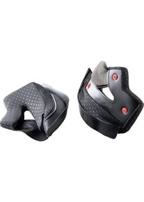 GMS-Moto Hexago, cheek pads , color: Black , size: S