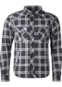 GMS-Moto Jaguar Neo, shirt/textile jacket , color: Black/White , size: S