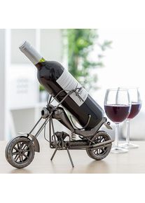 Kovov&yacute; stojan na v&iacute;no motorka Chopper