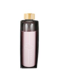 Skleněn&aacute; lahev se silikonov&yacute;m ruk&aacute;vem, 585ml, Stor, Mickey